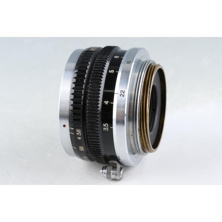 Sankyo Koki W-Komura 35mm F/3.5 Lens for Leica L39 #46526C1｜irohascamera｜06