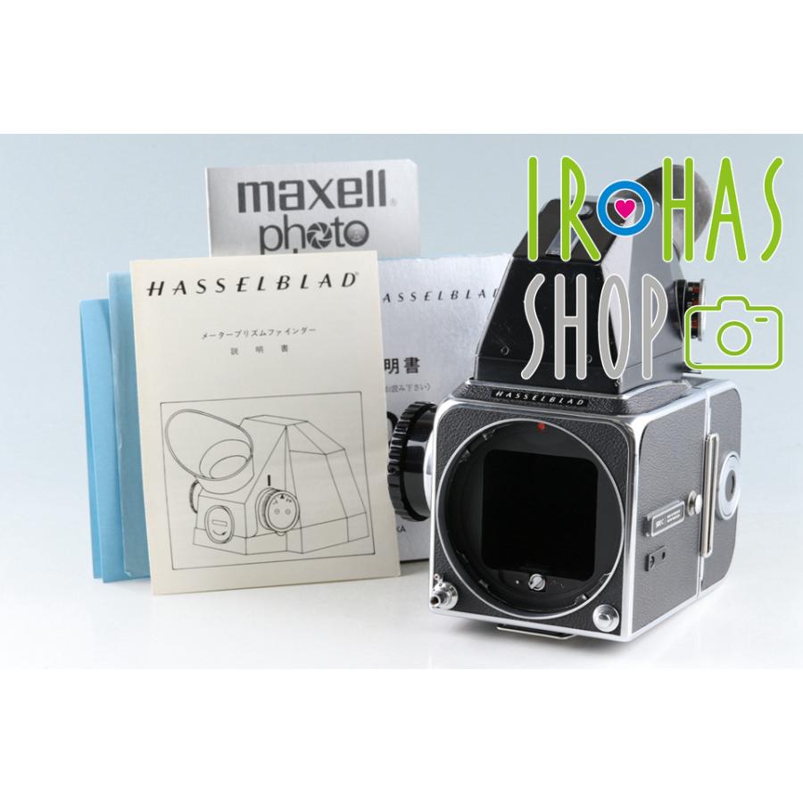 Hasselblad 500C Medium Format Film Camera + Meter Prism Finder 46810F3