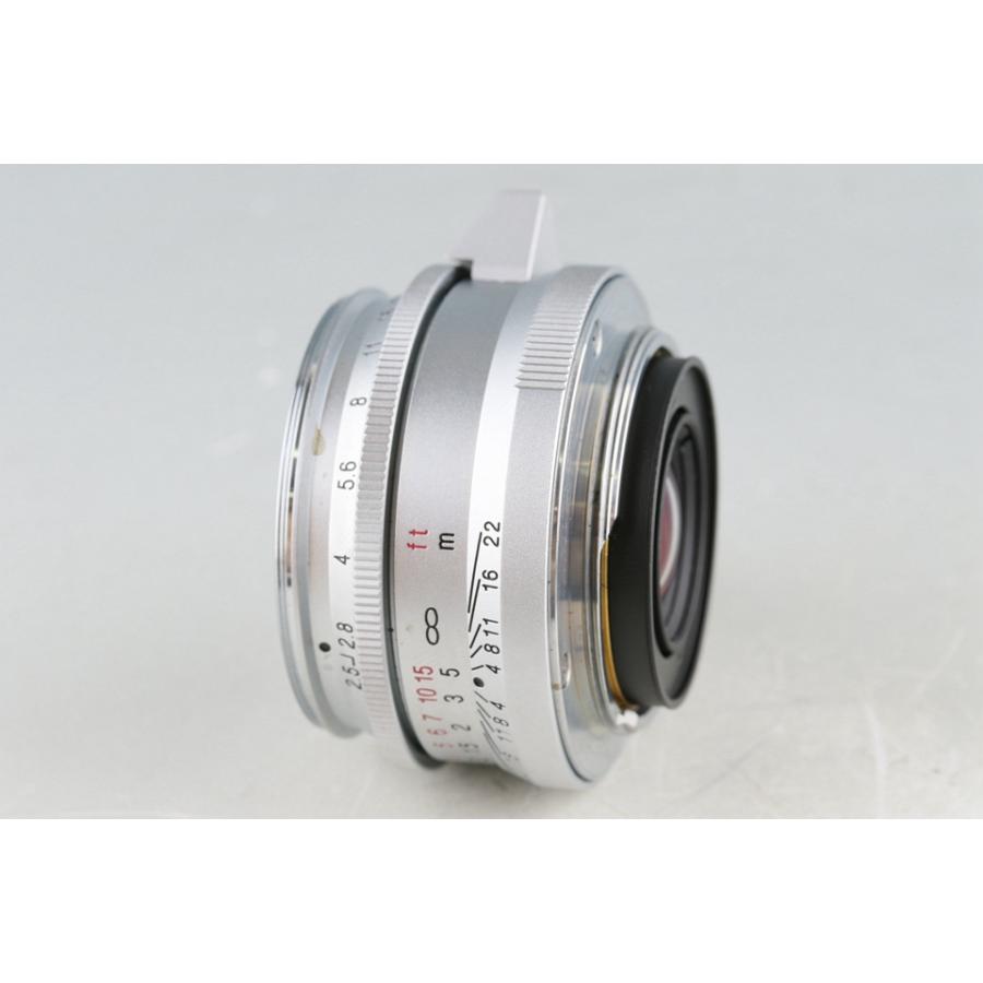 Voigtlander Color-Skopar 50mm F/2.5 Lens for L39 #48569C2｜irohascamera｜07