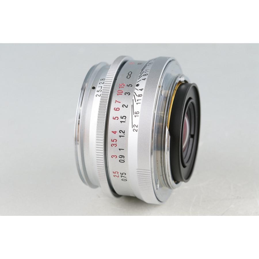 Voigtlander Color-Skopar 50mm F/2.5 Lens for L39 #48569C2｜irohascamera｜08