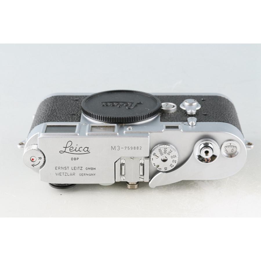 Leica Leitz M3 35mm Rangefinder Film Camera  CLA'd by Leica #50158T｜irohascamera｜08