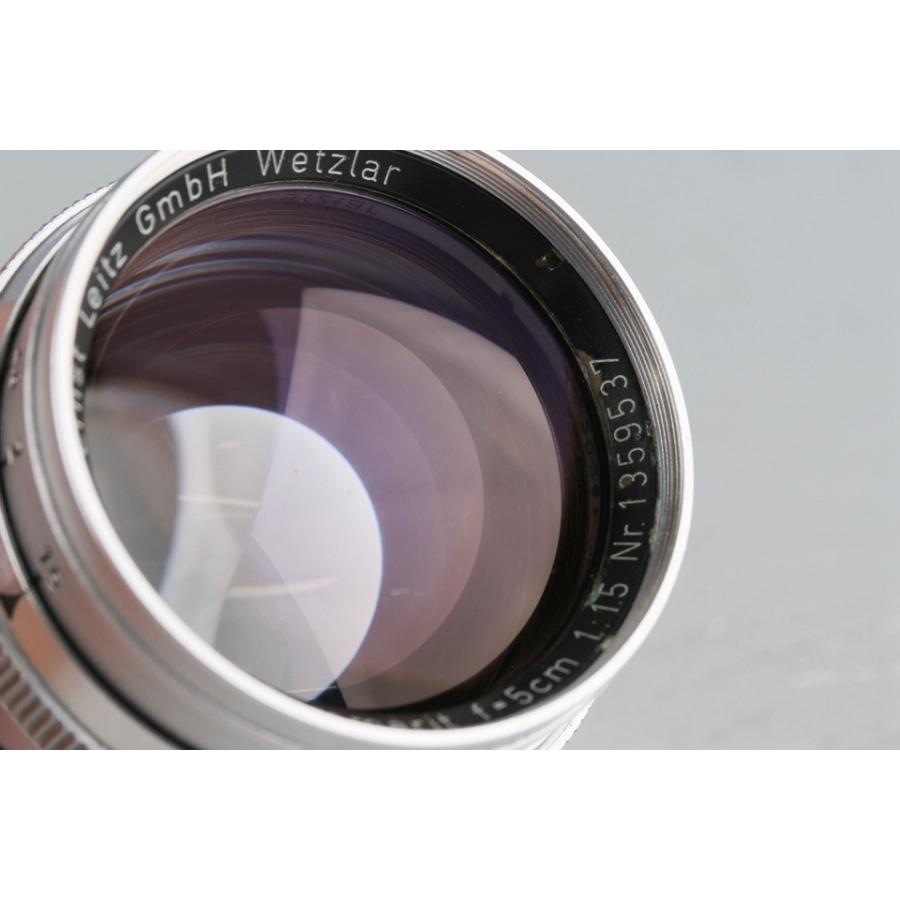 Leica Leitz Summarit 50mm F/1.5 Lens for Leica M #50311T｜irohascamera｜03