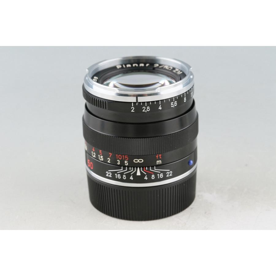 Carl Zeiss Planar T* 50mm F/2 ZM Lens for Leica M #50781F4｜irohascamera｜02