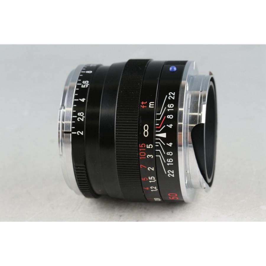 Carl Zeiss Planar T* 50mm F/2 ZM Lens for Leica M #50781F4｜irohascamera｜06