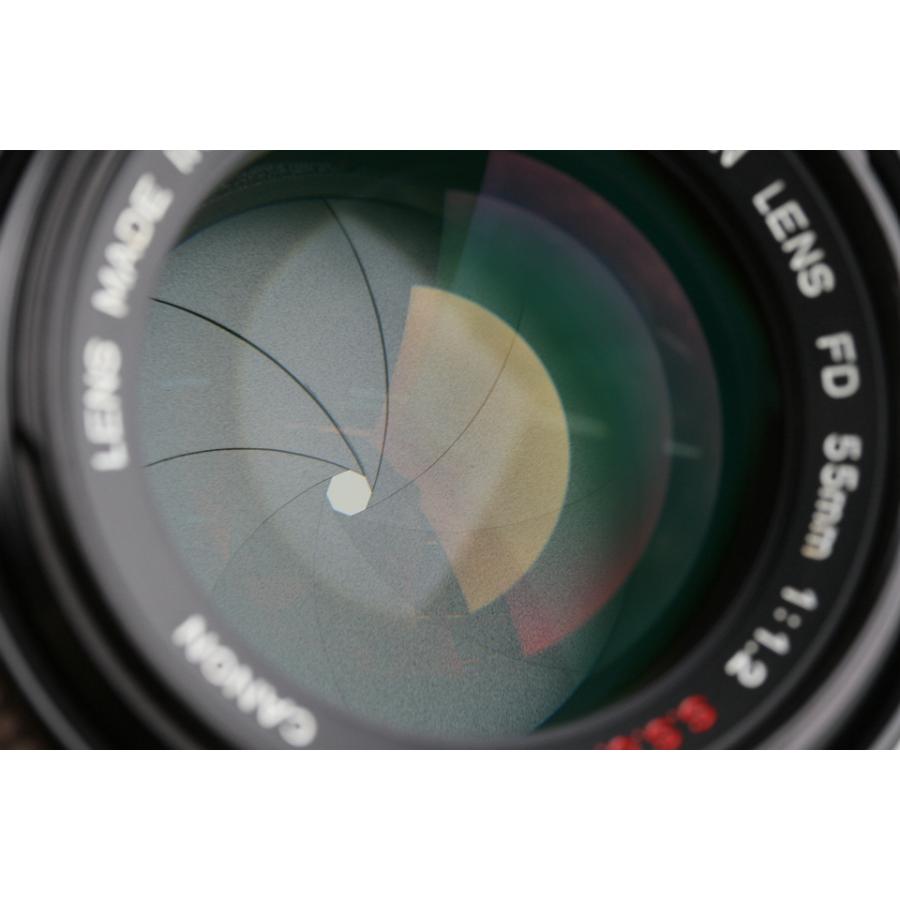 Canon FD 55mm F/1.2 S.S.C. Lens #50828E5｜irohascamera｜04