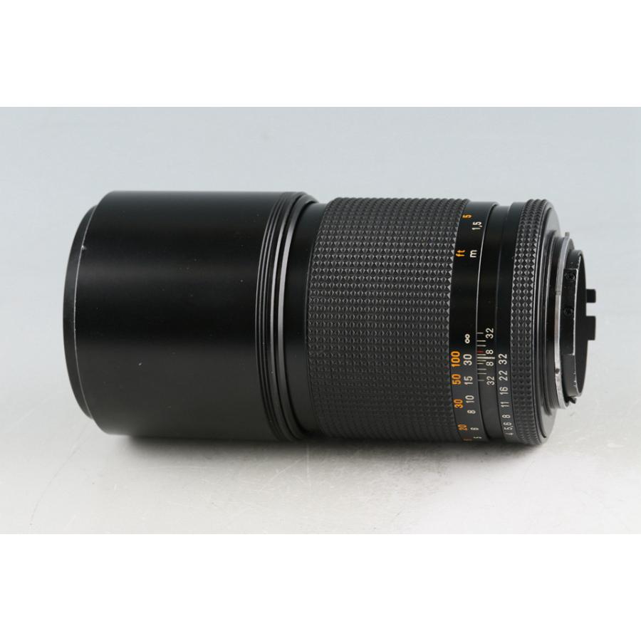 Contax Carl Zeiss Tele-Tessar T* 200mm F/4 AEG Lens for CY Mount #52144A2｜irohascamera｜06