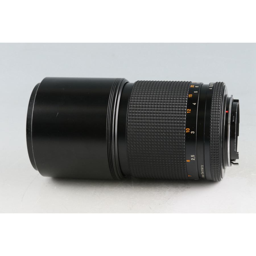Contax Carl Zeiss Tele-Tessar T* 200mm F/4 AEG Lens for CY Mount #52144A2｜irohascamera｜07