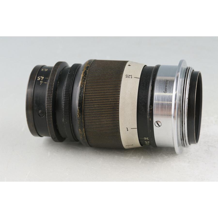 90mm Leica Elmar Leitz f4 f⁄4 9cm Review Lens Elmar-C Silver LEICA M