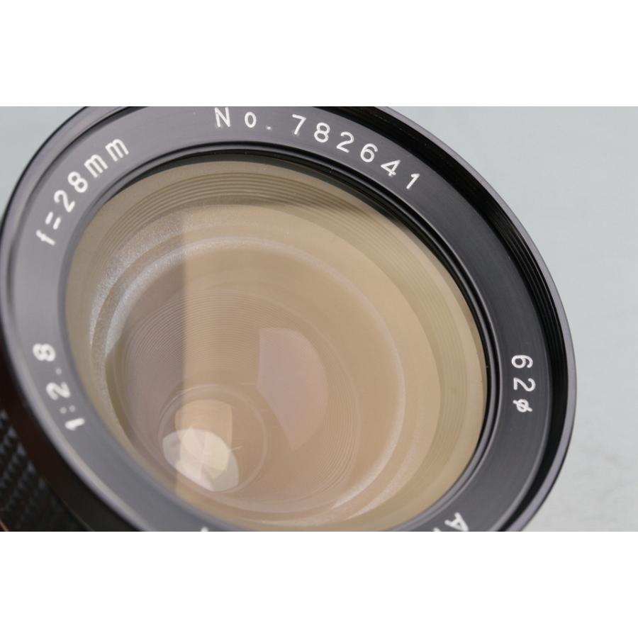 極美品 Argus Cintar 28mm f2.8 広角 単焦点レンズ Argus Cintar 28mm f2.8 M42 レビュー作例 富岡光学製の銘玉 おすすめ