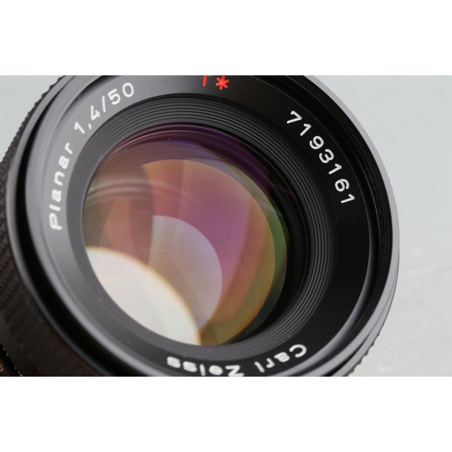Contax Carl Zeiss Planar T* 50mm F/1.4 MMJ Lens for CY Mount #54805A2
