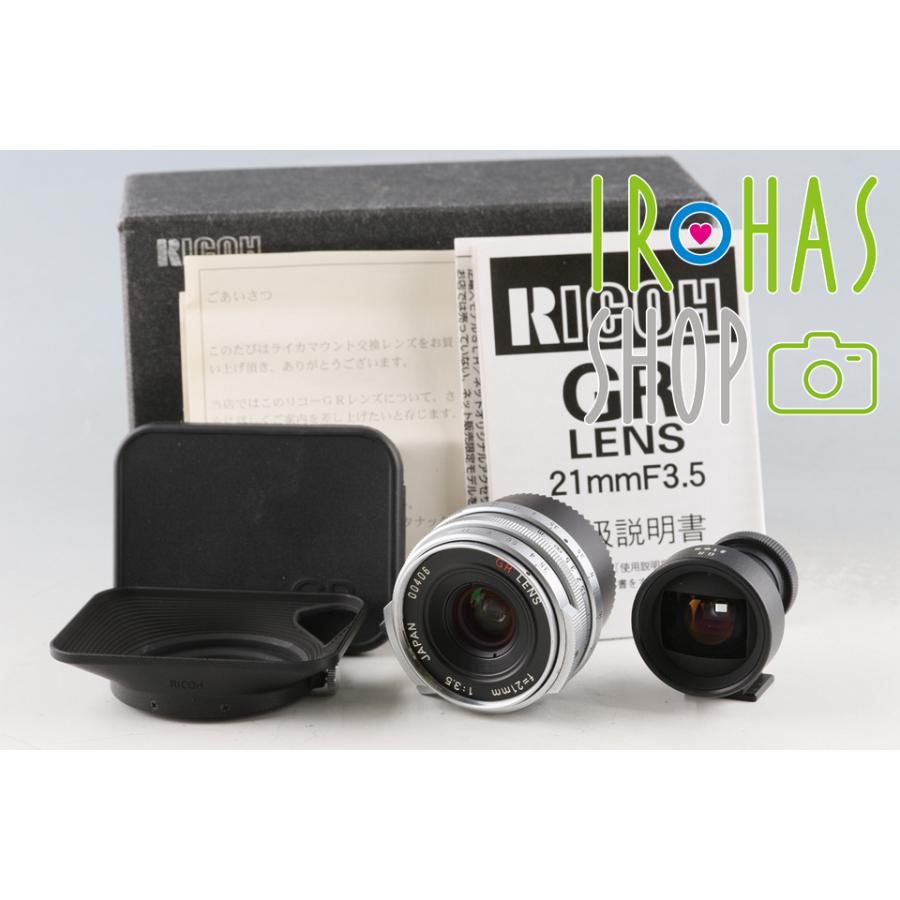 リコー（RICOH） Ricoh GR 21mm F/3.5 Lens for Leica L39 + View