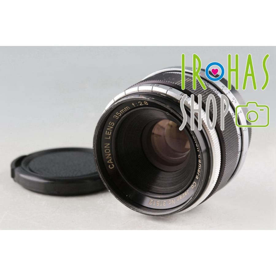 Objectif Canon 35mm F/2.8 – Monture Leica M39 (LTM) – AS IS (séparation)