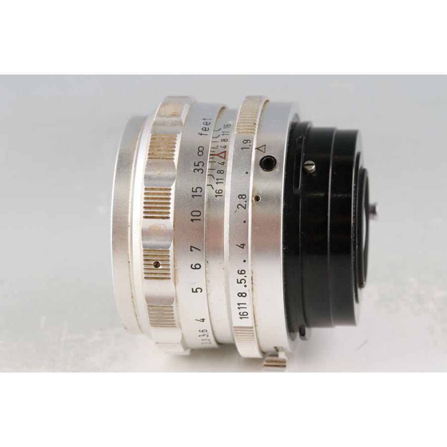 Steinheil Munchen Quinon 55mm F/1.9 Lens for Praktina #60257F5