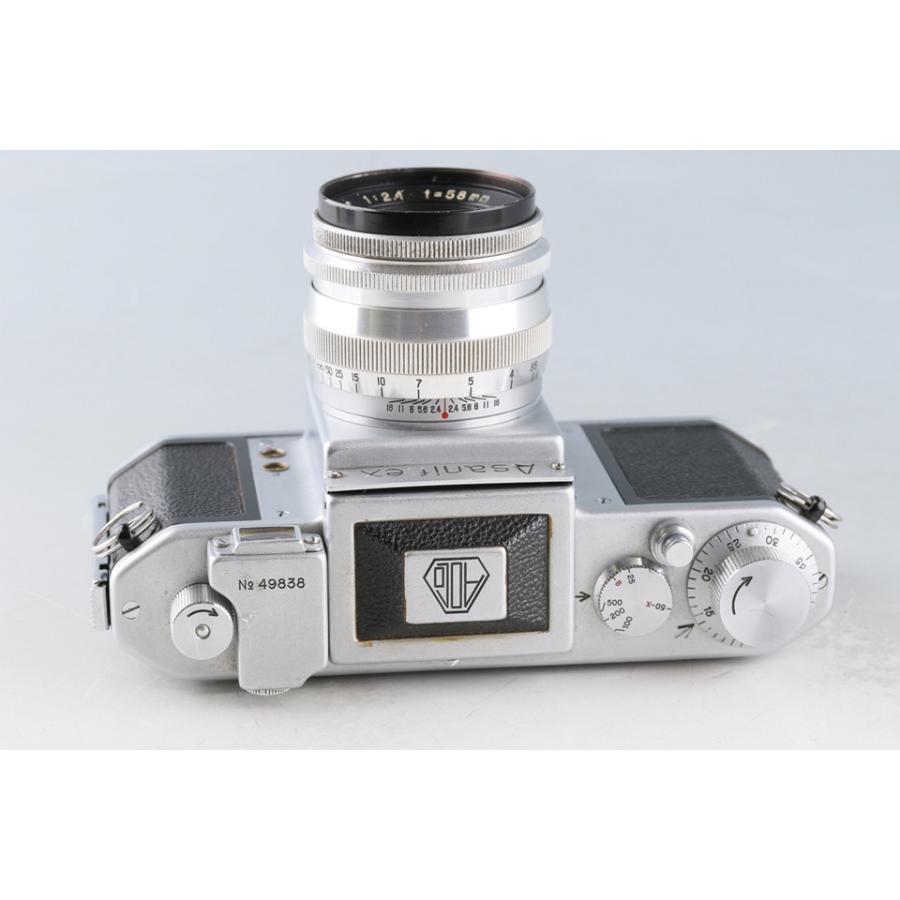 Asahiflex Ia + Takumar 58mm F/2.4 Lens #63195D1 【公式通販】
