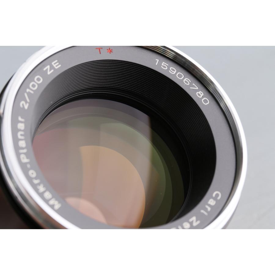 ZEISS（ツァイス） Carl Zeiss Makro-Planar T* 100mm F/2 ZE Lens for