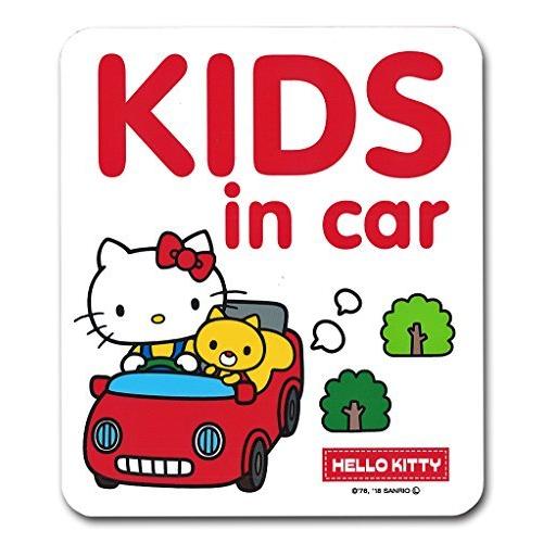 サンリオ ハローキティ KIDS in car ドライブサイン ステッカー 日本製 