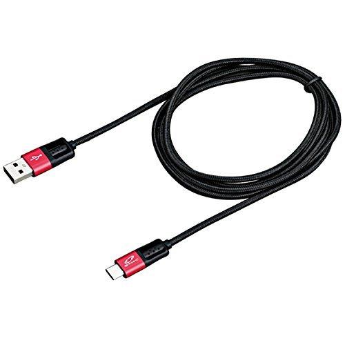 アルミ&ナイロンケーブルCtoA 1.5M レッド/USB-C⇔USB-A/USB IF アルミ&ナイロンケーブルCtoA 1.5M レッド/USB-C⇔USB-A/USB IF