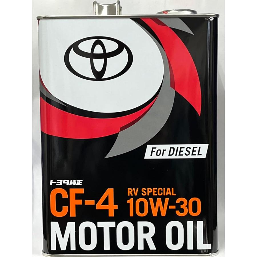 トヨタ（TOYOTA） TOYOTA RVスペシャル CF4 10W-30 4L : いろ色通販
