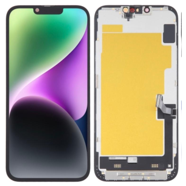 iPhone14プラスフロントパネル　液晶ガラス画面 代行修理可能 iPhone14 Plus コピー 液晶 フロント パネル 高