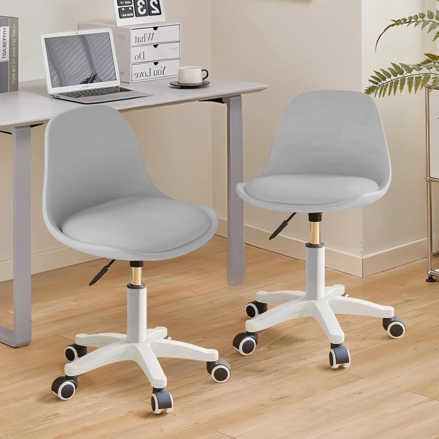 爆買 オフィスチェア パソコンチェア 1脚/2脚セット 勉強椅子 360°回転