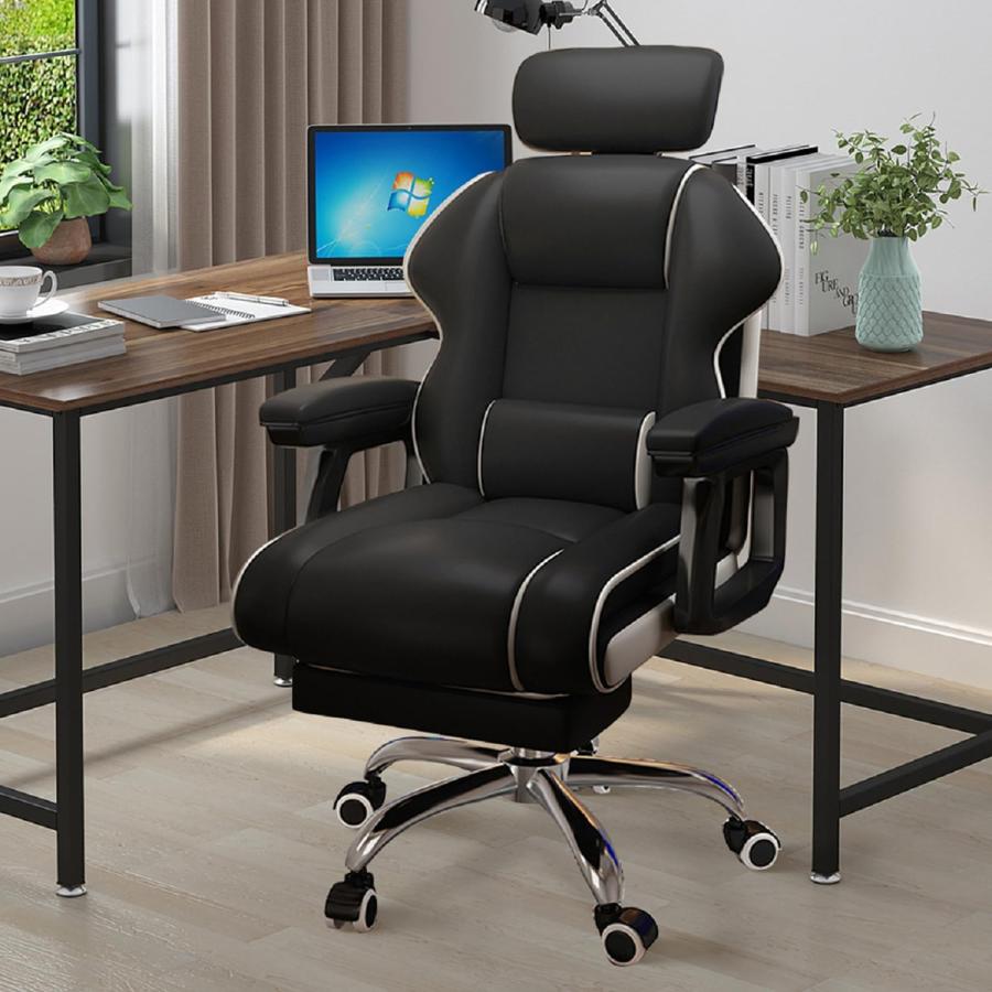 オフィスチェア 社長椅子 デスクチェア 昇降機能付き ハイバック