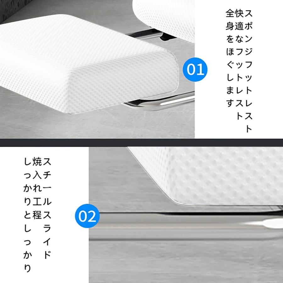 ✨人間工学　腰サポート✨　白　デスクチェア　ゲーミングチェア　オフィスチェア 椅子 オフィスチェア デスクチェア 通気性 パソコンチェア 360度回転