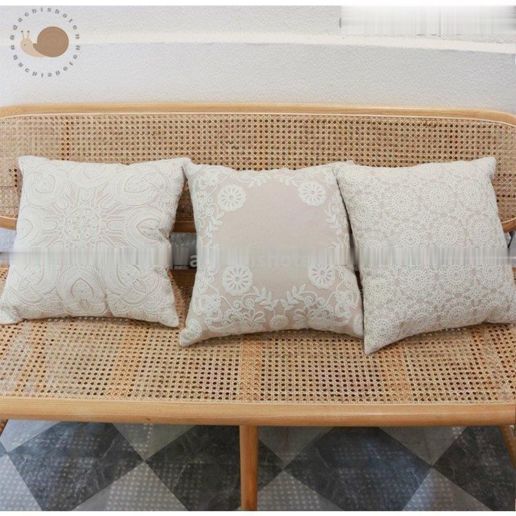 市場 Topfinel クッションカバー 可愛い 北欧 座布団カバー 50 モフモフ おしゃれ