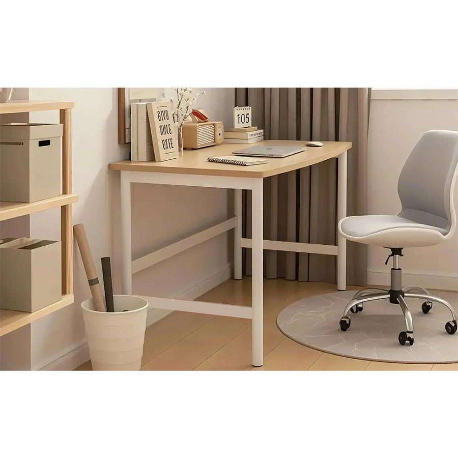 デスク 北欧 パソコンデスク 机 シンプル ホワイト 幅80/100cm