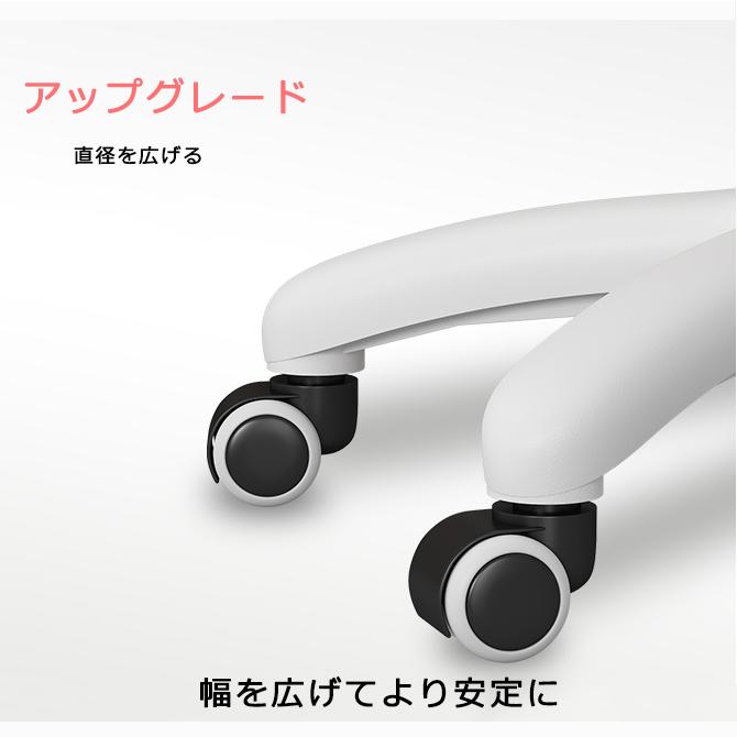 オフィスチェア デスクチェア パソコンチェア 360回転 座面昇降 勉強