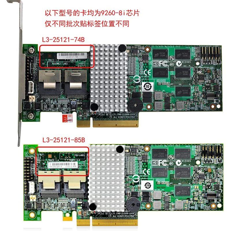 100％安い100％安いNFHK PCI-E D2616-A12 LSI 9261-8i SATA SAS RAID 6Gbs 512MB キャッシュ  SFF- DTM、DAW