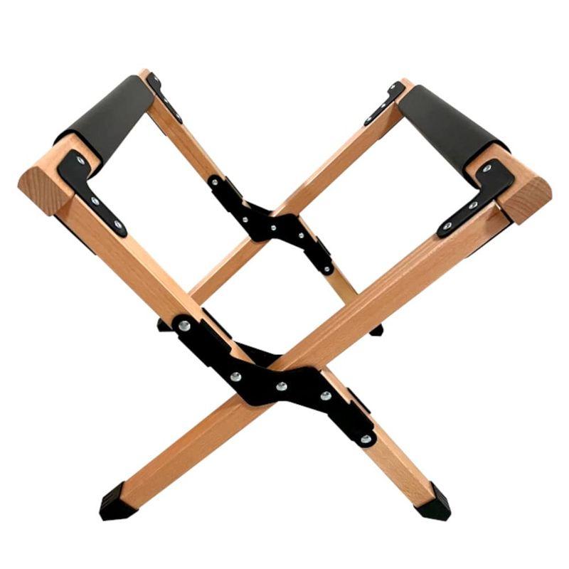 クーラーボックス スタンド クーラー スタンド 折りたたみ 収納袋付き 木製 耐荷重MAX 120kg キャンプ アウトドア