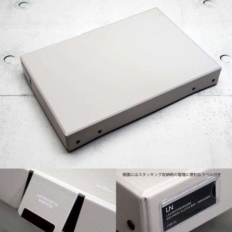 60%以上節約60%以上節約ラコニック NOWHERE クラッチボックス グレー LNW01-280GY W350×H240×D45mm 机上アクセサリー プラス デスクマット 片面非転写 光沢 厚手 1376×585mm 41-163