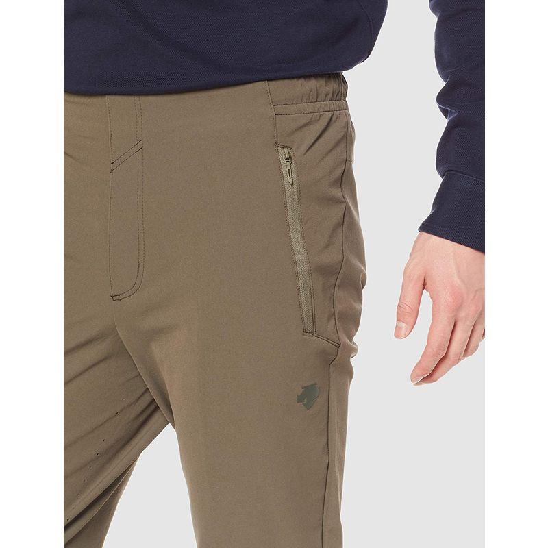 デサント PT ZERO ロングパンツ メンズ ジム 移動 トレーニング 動きやすい DMMQJD91Z カーキ XO