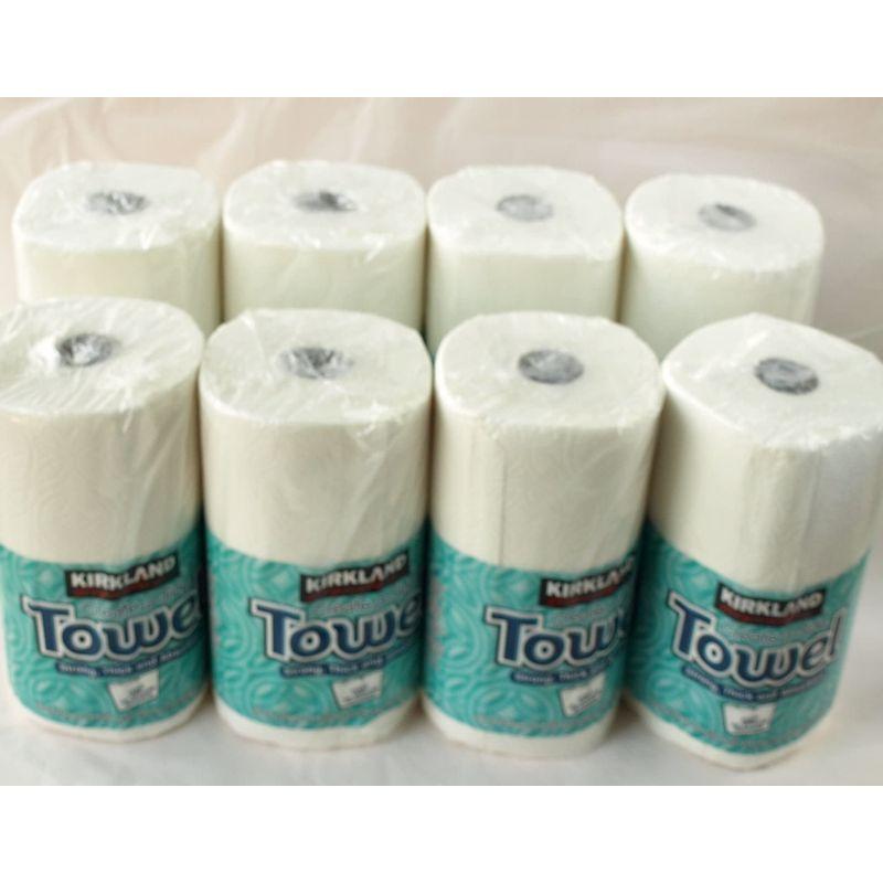 N5805178R ニューカークランド ペーパータオル(ロールタオル) 2枚重ね 160シート 8ロール 20230307000240