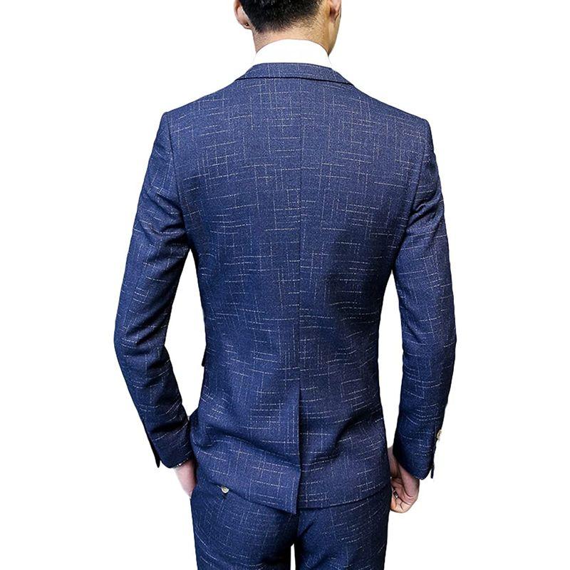 CEEN スリーピース メンズ オシャレ スタイリッシュスーツ ビジネス・パーティー 春秋 スリーピース メンズ オシャレ スタイリッシュスーツ ビジネス パーティー 春秋