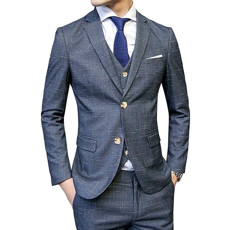 本日価格！！ CEEN スリーピース メンズ オシャレ スタイリッシュスーツ ビジネス・パーティー 春秋 【M2068915699】(10633円)