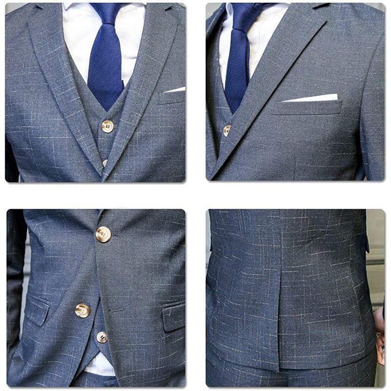 本日価格！！ CEEN スリーピース メンズ オシャレ スタイリッシュスーツ ビジネス・パーティー 春秋 【M2068915699】(10633円)