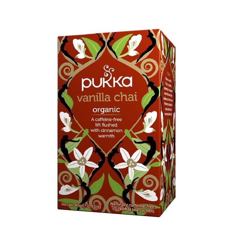 PUKKA(パッカ) バニラチャイ 有機 ハーブティー 20TB (オーガニック) 1個 20 枚 :20230323013349-00172:ネットショップ アイアンピース 通販 カフェインレスバニラチャイ オーガニックカモミールティー 有機ハーブティー