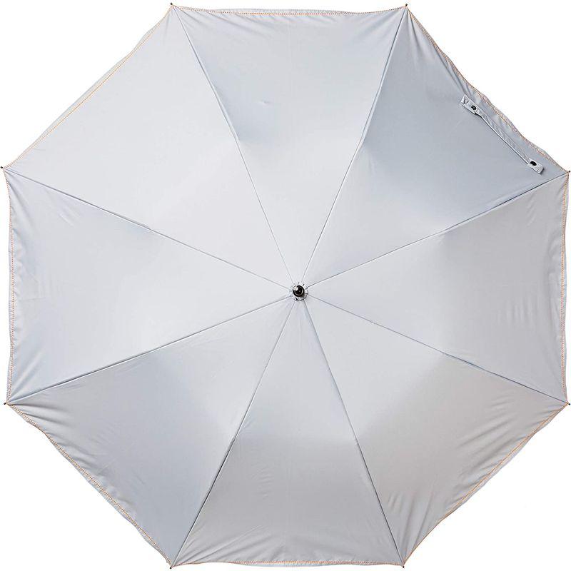 ドゥナミス 日傘 紳士 折りたたみ傘 遮光 遮熱 UV 軽量 雨晴兼用 グレー3 親骨の長さ55cm 財布、帽子、ファッション小物 