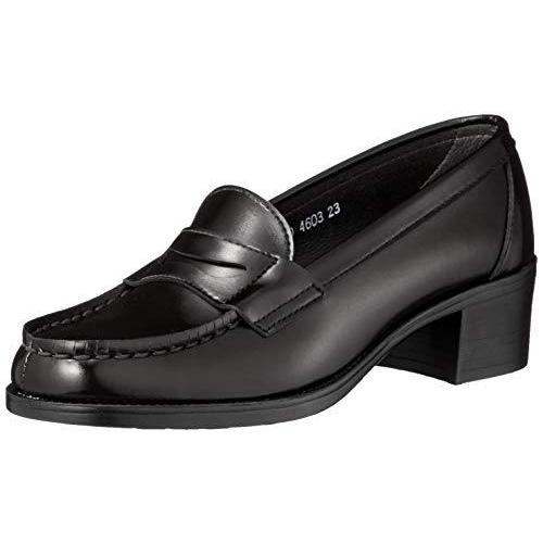 ブランドおしゃれ ハルタ ヒールアップローファー 3e レディース 4603 ブラック 22 5 Cm 3e 売れ筋 Sunrisefinserve Com