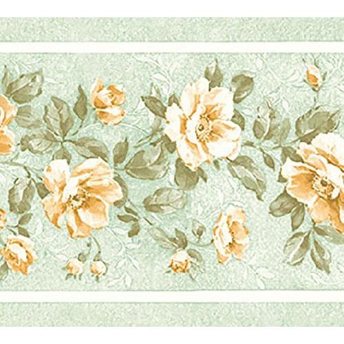 10 Off リリカラ Lw 2872 グリーン 花柄 エレガンス トリムボーダー44本 壁紙 Www 11thspace Com