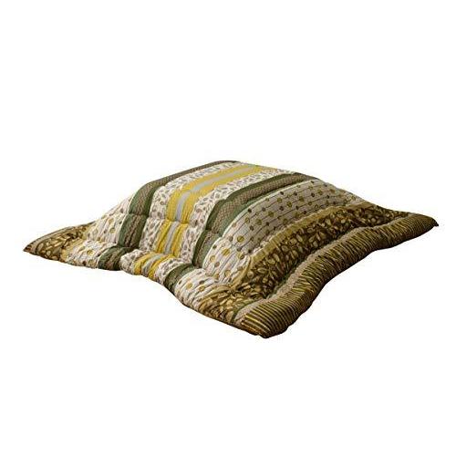 超人気新品 わらび 長方形 こたつ布団 イケヒコ 約5 245cm リーフ 日本製 ブラウン こたつ掛け布団 上掛け Ael Global