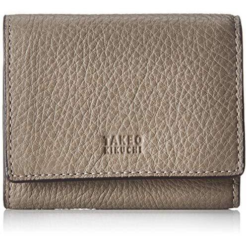 ファイナルバーゲン タケオキクチ 財布 メンズ 三つ折り ミニ財布 コンパクト イタリアレザー本革 コンビカラー ヴィーブ トープ 還元祭 Www Skylanceronline Com