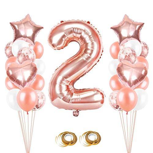 2歳誕生日風船 0到9歳 誕生日 飾り付け セット 数字バルーン 組み合わせ ローズゴールドホワイトバルーン A B08jv4m3x2 ネットショップ アイアンピース 通販 Yahoo ショッピング