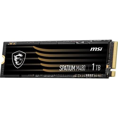 MSI M.2 SSD SPATIUM M480シリーズ 1TB S78-440L490-P83 HD3164 :a 