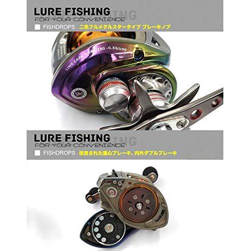 最大10 Offクーポン Visprea 最 浅溝スプール 右巻き ダブルブレーキ 2in1 マグネットブレーキ 遠心ブレーキ 釣りリール ベイトリール ベイトリール ルアー用 Www Fortunabezorgen Nl