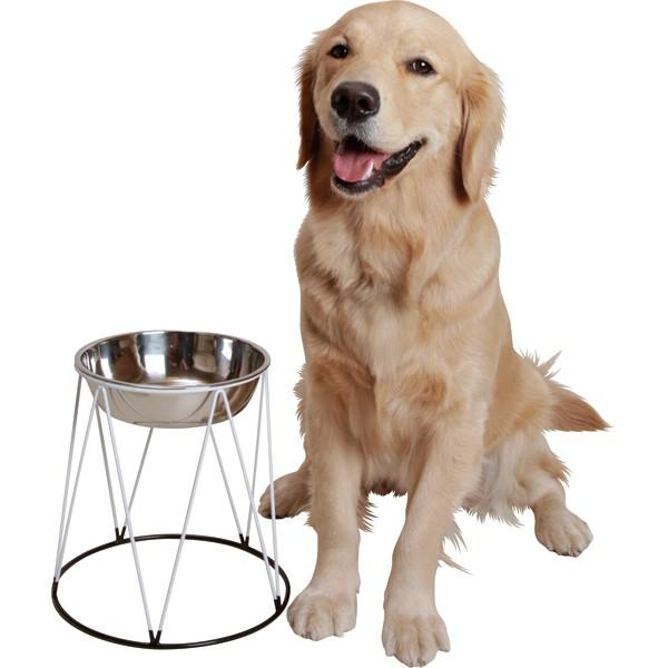 大型犬用）食器スタンド＆お皿セット（62618） : 大型犬用品専門店
