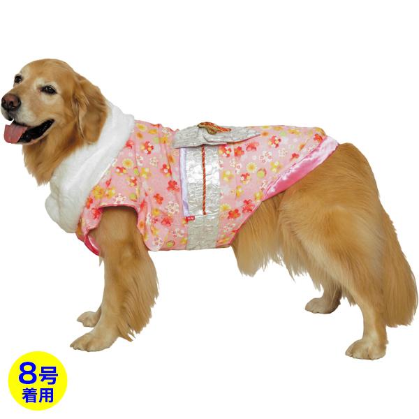 大型犬用9号）晴れ着【桃】 : 大型犬用品専門店 アイアンバロン - 通販