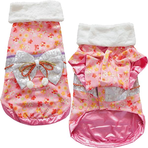 大型犬用8号）晴れ着【桃】 : 大型犬用品専門店 アイアンバロン - 通販