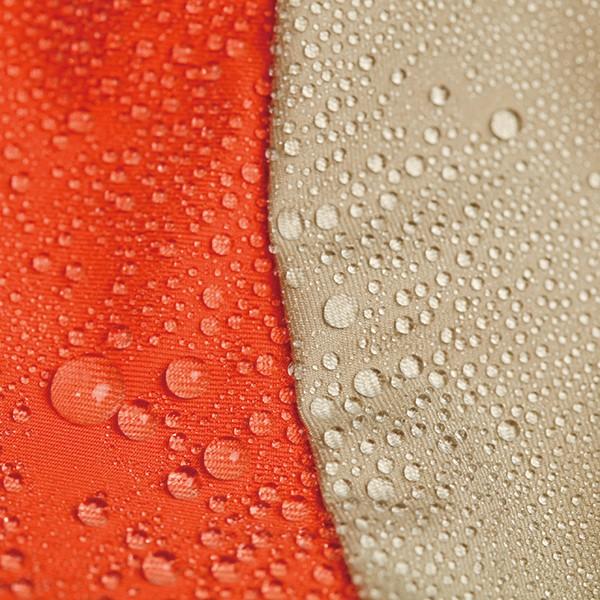 大型犬用レインコート 超はっ水・安全コート オレンジ×ベージュ : 大型
